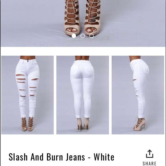 Slash & burn brand new jeans!! NWT size 3 - Picture 2 of 6